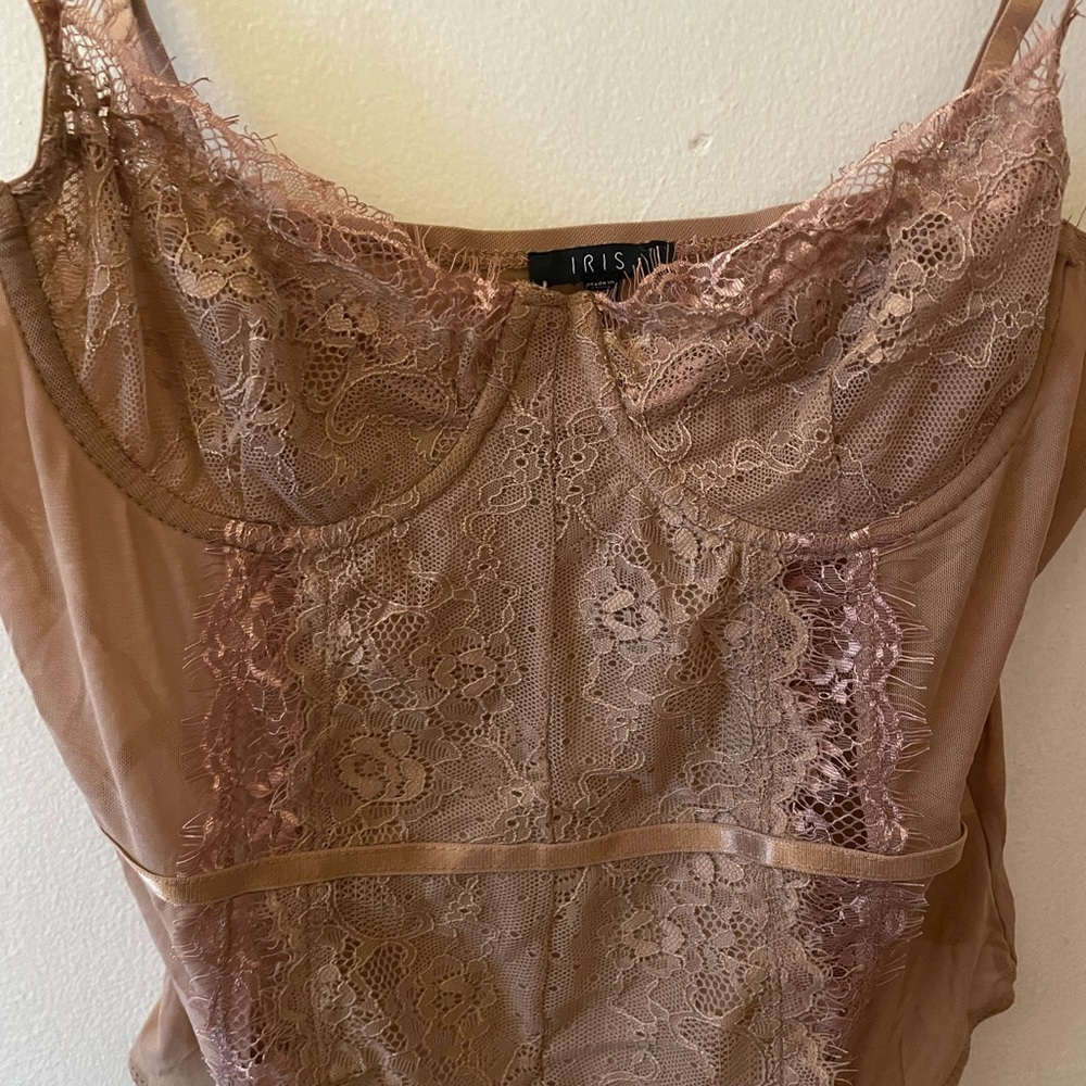 Tan bodysuit